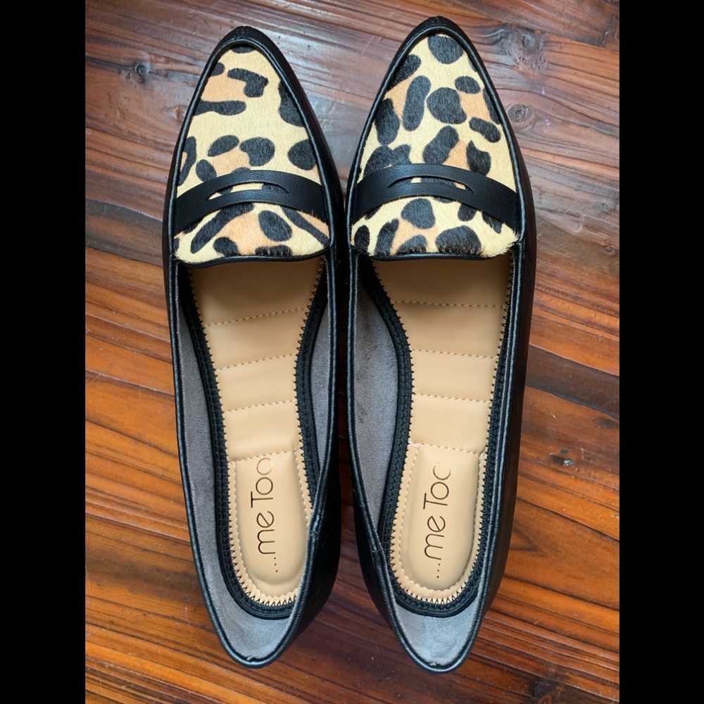 Me too Leopard print Flats